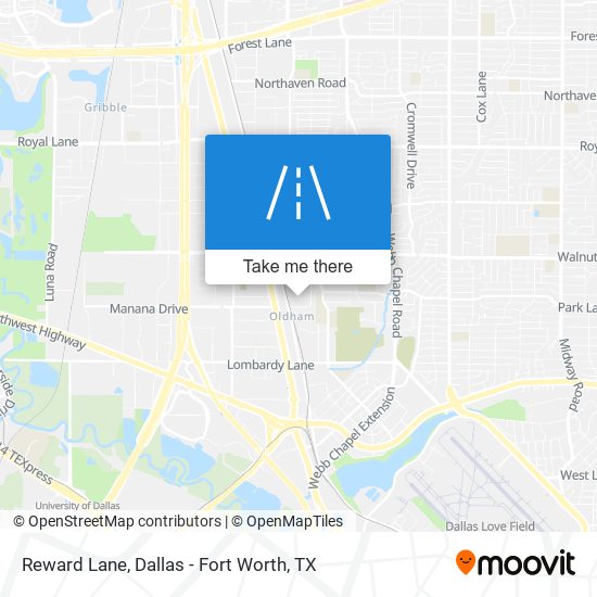 Reward Lane map