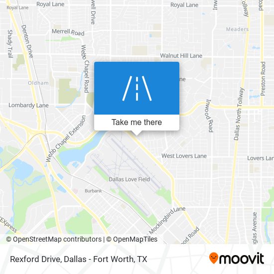 Mapa de Rexford Drive