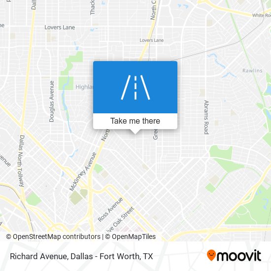 Richard Avenue map