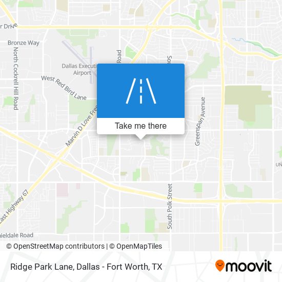 Ridge Park Lane map