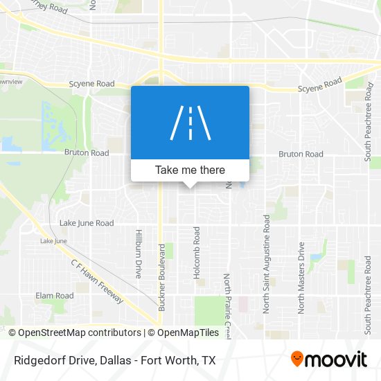 Ridgedorf Drive map