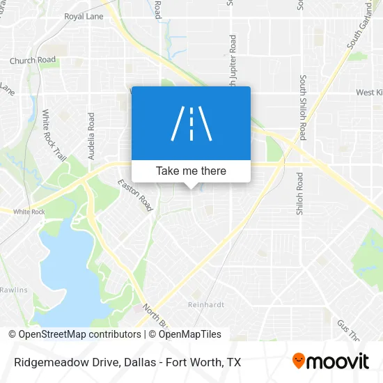 Ridgemeadow Drive map