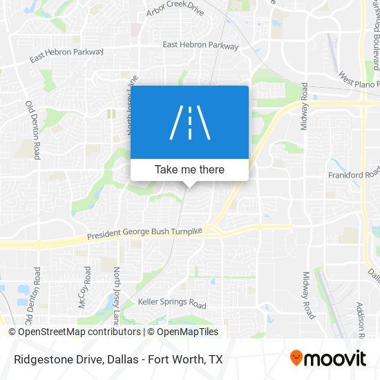 Ridgestone Drive map