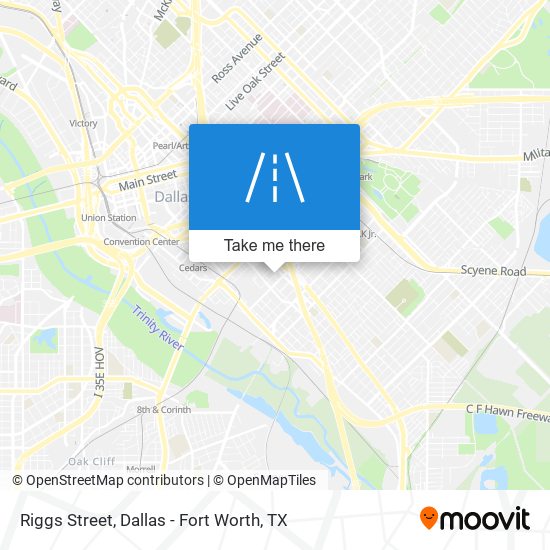 Riggs Street map