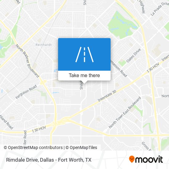 Rimdale Drive map