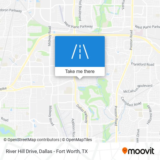 River Hill Drive map