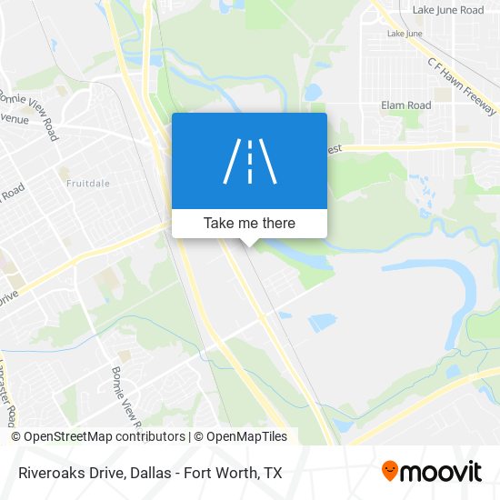 Riveroaks Drive map