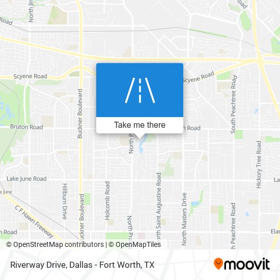 Riverway Drive map