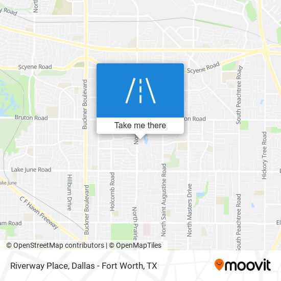 Riverway Place map