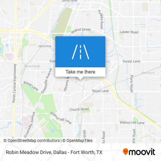 Mapa de Robin Meadow Drive