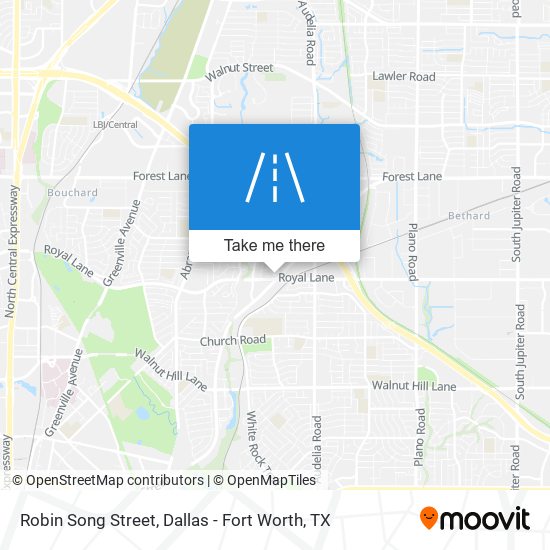 Mapa de Robin Song Street