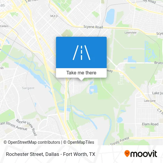 Rochester Street map