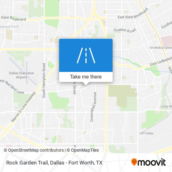 Rock Garden Trail map