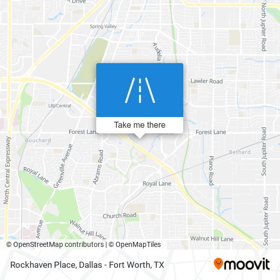 Rockhaven Place map
