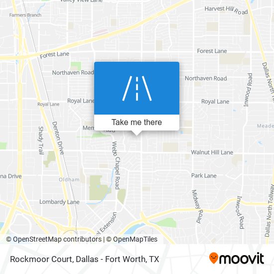 Mapa de Rockmoor Court