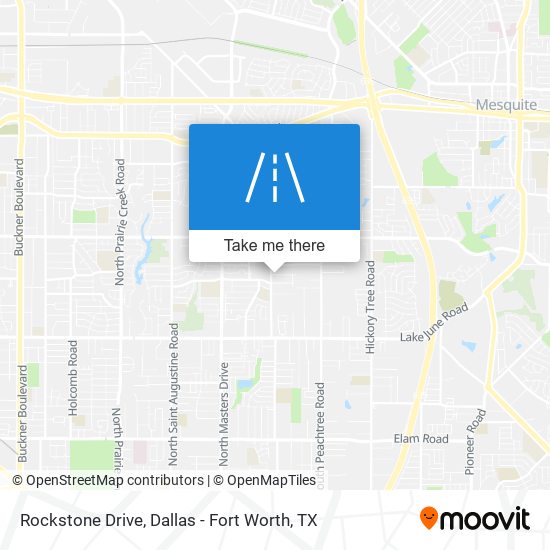 Rockstone Drive map