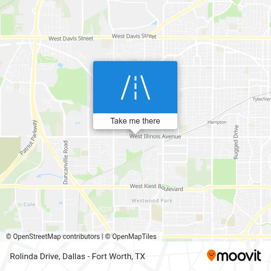 Rolinda Drive map