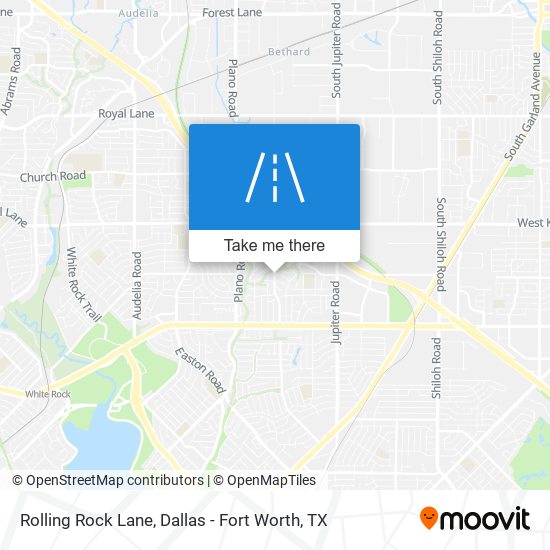 Mapa de Rolling Rock Lane