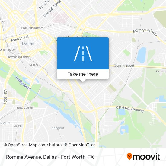 Mapa de Romine Avenue