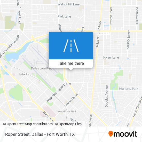 Mapa de Roper Street