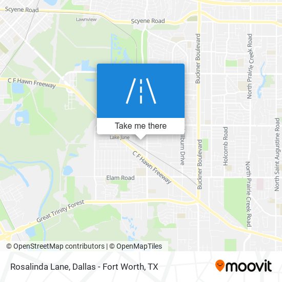 Mapa de Rosalinda Lane