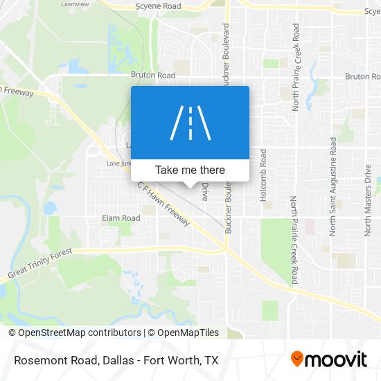 Mapa de Rosemont Road