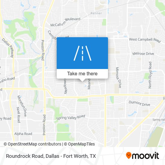 Roundrock Road map