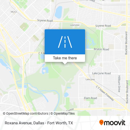 Mapa de Roxana Avenue