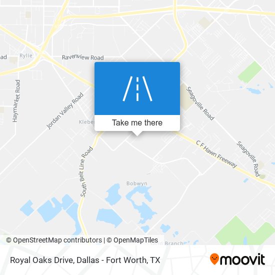 Royal Oaks Drive map