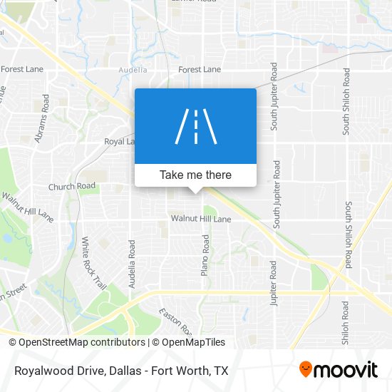 Royalwood Drive map