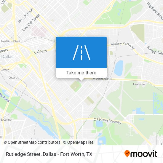Rutledge Street map