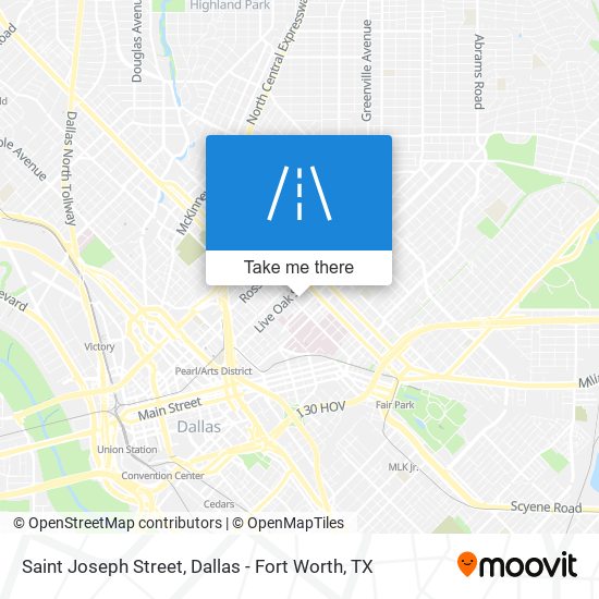 Saint Joseph Street map