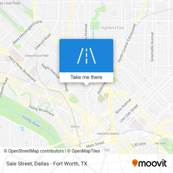 Sale Street map