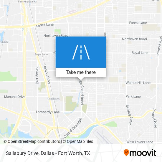 Salisbury Drive map