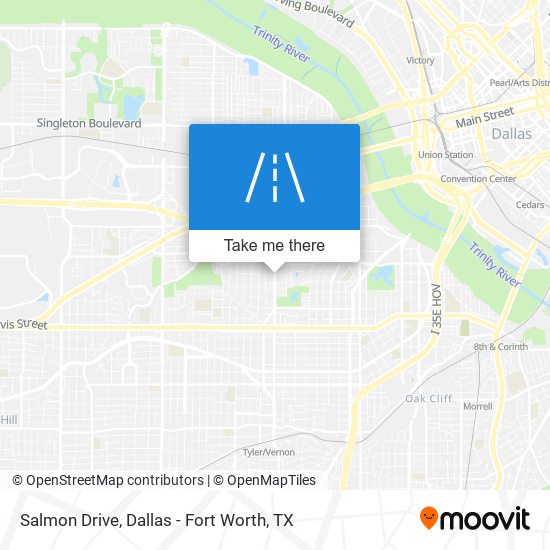 Mapa de Salmon Drive