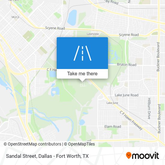 Sandal Street map
