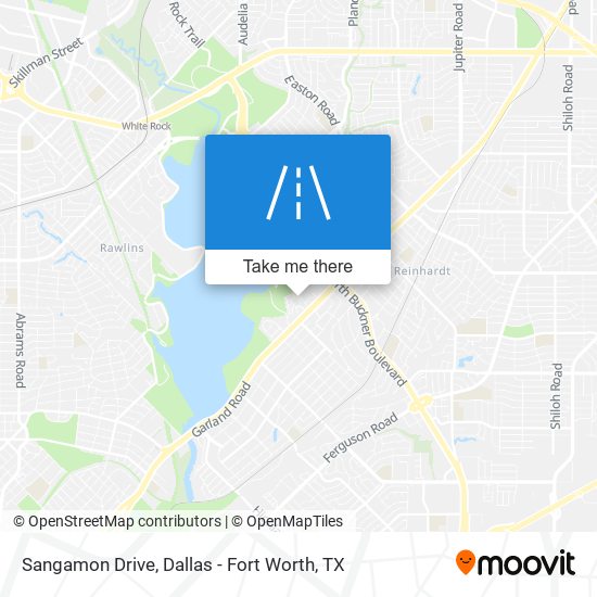 Sangamon Drive map
