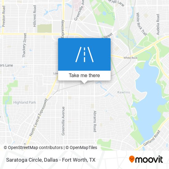 Mapa de Saratoga Circle