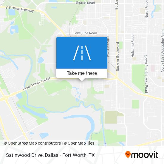 Satinwood Drive map