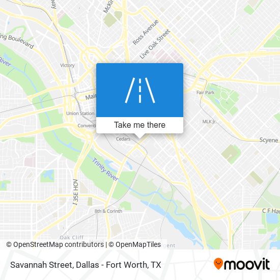 Mapa de Savannah Street