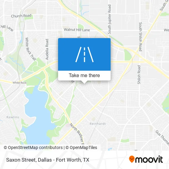 Saxon Street map
