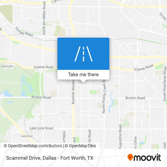 Mapa de Scammel Drive