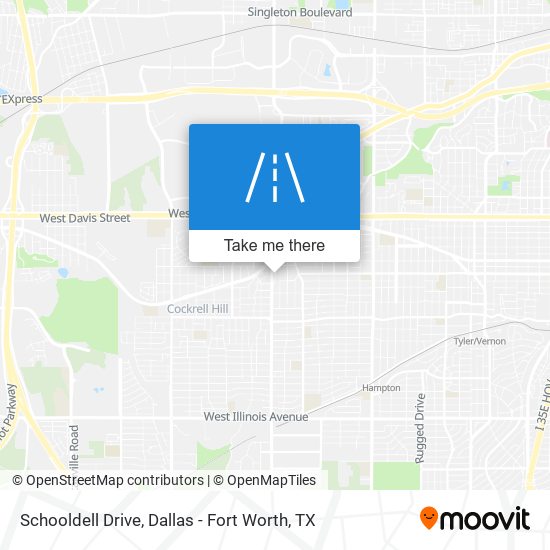 Mapa de Schooldell Drive