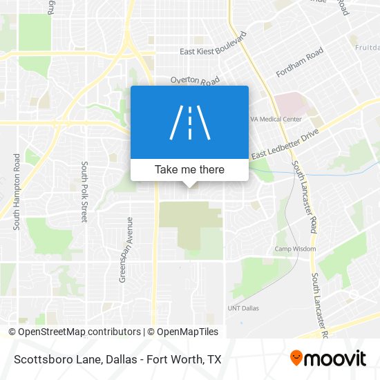 Scottsboro Lane map