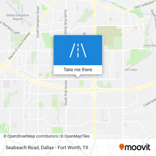 Seabeach Road map