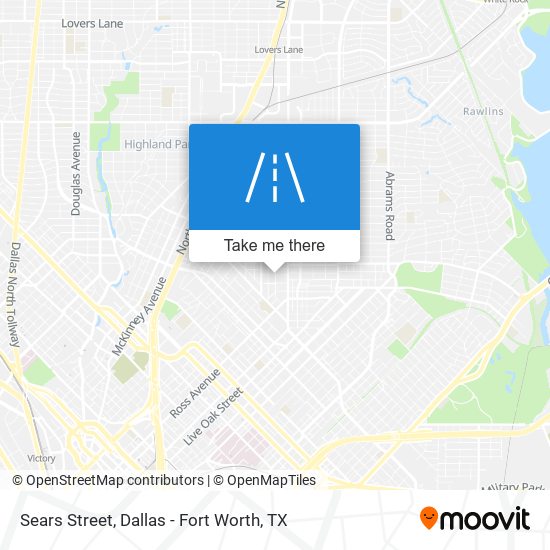 Sears Street map