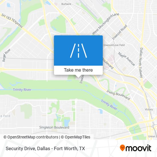 Security Drive map