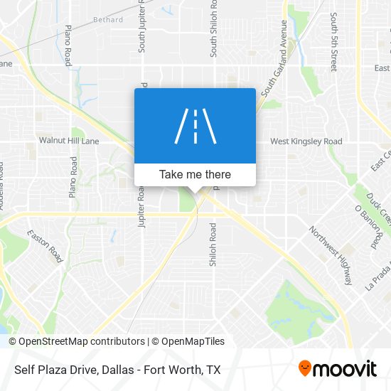 Self Plaza Drive map