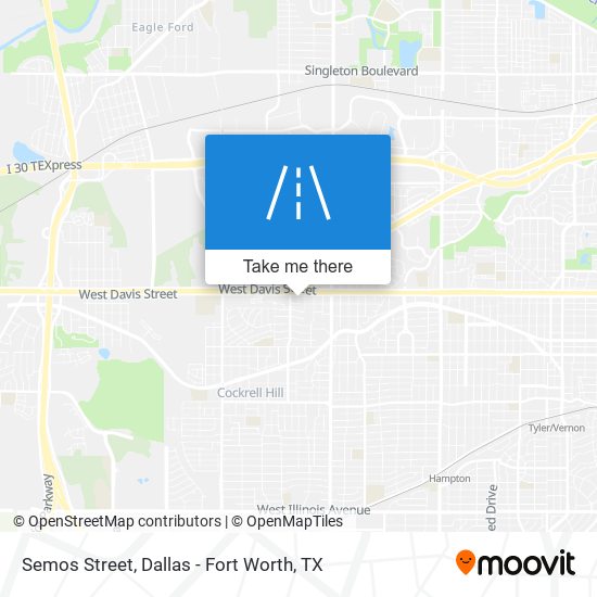 Semos Street map