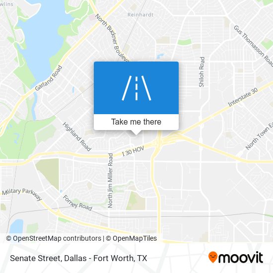 Mapa de Senate Street